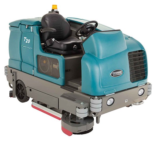 T20 Industrial Ride-On Floor Scrubber alt 1